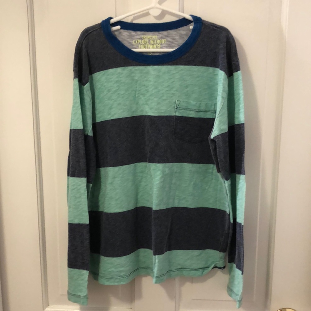 Crewcuts rugby striped long sleeves T-shirt